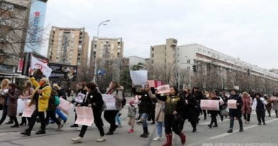 Протестен марш на самохрани родители