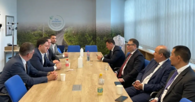 Министерот за трговија на Казахстан Арман Шакалиев во официјална посета на ТИРЗ