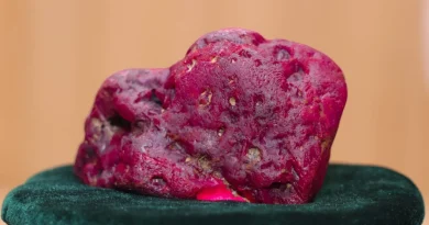 11,000 карати, тежок скоро два килограми: Ископан гигантски скапоцен камен (Фото)