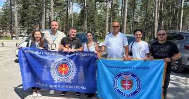 СИНДИКАТ НА ПОЛИЦИЈА ВО МАКЕДОНИЈА ВО ПОСЕТА НА СИНДИКАТОТ НА СРПСКАТА ПОЛИЦИЈА- ССП